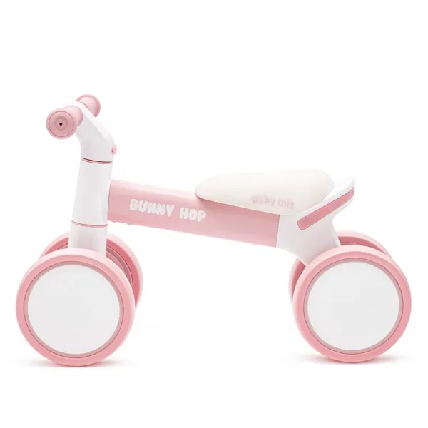 Detské odrážadlo Baby Mix Bunny Hop ružové