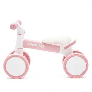 Detské odrážadlo Baby Mix Bunny Hop ružové