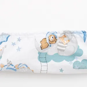 Bavlnené prestieradlo do postieľky New Baby Dráčik 120x60 cm