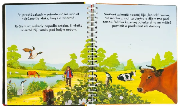 Zvieratá v podzemí Kniha s kúzelnou baterkou