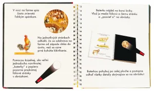 Zvieratá na farme Kniha s kúzelnou baterkou