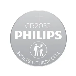 Philips Batéria CR2032 3 V, lítiová gombíková, 2 ks