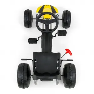 Detská šliapacia motokára Go-kart Milly Mally Viper modrá