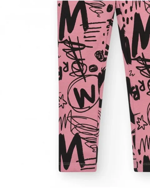 nath kids Legíny Rebel rúžové zateplené Veľkosť: 152