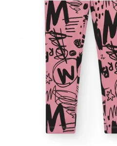 nath kids Legíny Rebel rúžové zateplené Veľkosť: 152