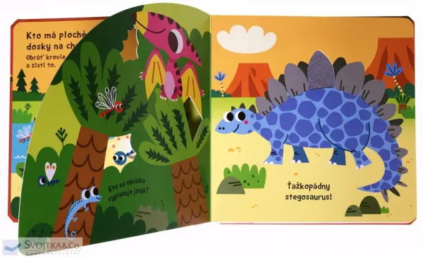 Moja prvá dotyková knižka Dinosaury