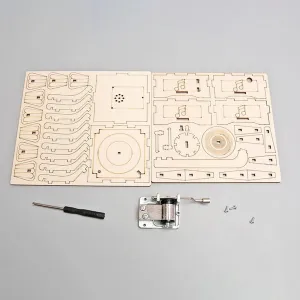 Weltbild 3D dřevěné puzzle Fonograf s hrací skříňkou