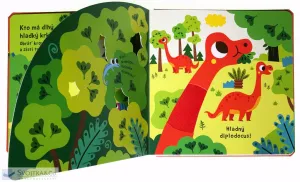 Moja prvá dotyková knižka Dinosaury