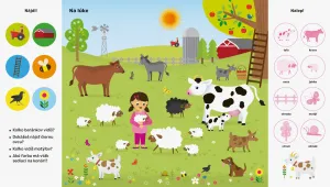 101 vecí na hľadanie a nalepovanie Farma