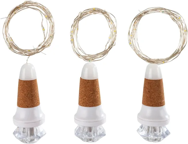 Weltbild LED Řetěz Zátka do láhve, 3 ks