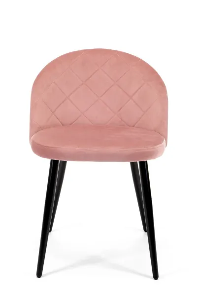 Ak furniture Čalouněná designová židle Poppy růžová