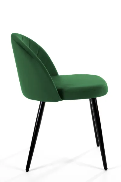 Ak furniture Čalouněná designová židle Poppy zelená