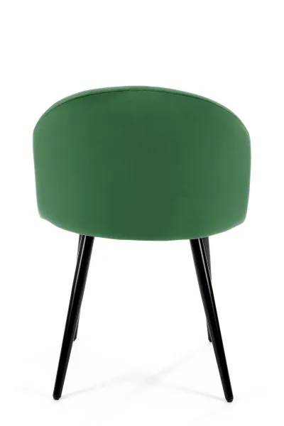 Ak furniture Čalouněná designová židle Poppy zelená