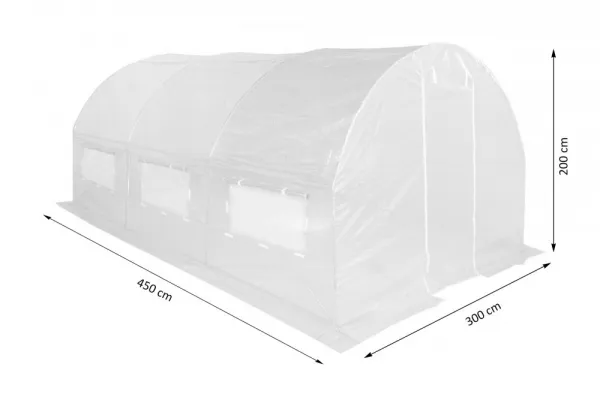 Záhradný fóliovník HG 3x4,5m
