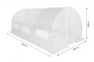Záhradný fóliovník HG 3x4,5m