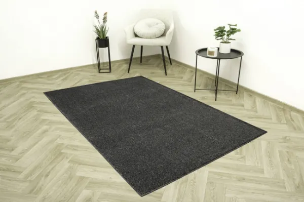 Koberec Burton 78 sivý / strieborný / čierny