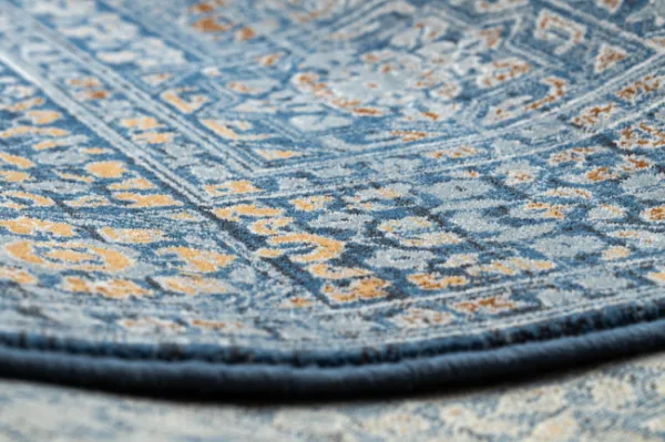 Koberec NAIN Ornament, vintage 7708/51611 modrý / oranžový