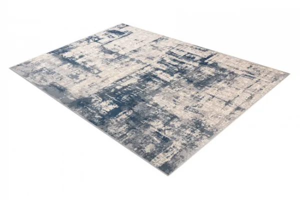 Koberec NAIN Abstraktný, vintage 7005/51655 béžový / modrý