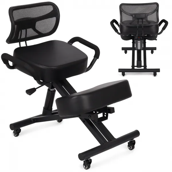 JAKS Ergonomická kľakačka Ergo Pro čierna