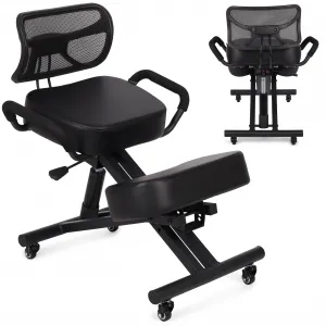 JAKS Ergonomická kľakačka Ergo Pro čierna