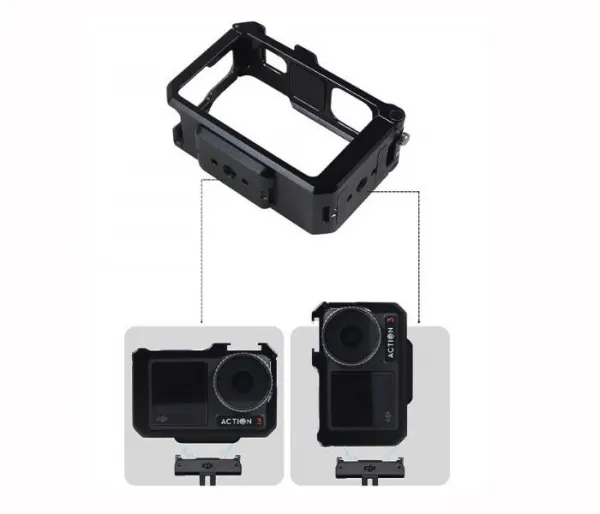 Stablecam DJI Osmo Action 3 - Magnetická rýchloupínacia klietka s magnetickým adaptérom 1DJ6317F