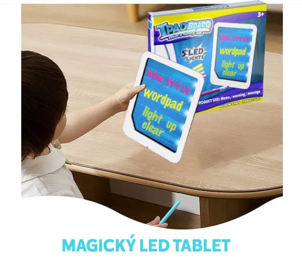 CreativeToys Magický LED Tablet so svetlom