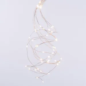 Nexos 64517 Vianočný svetelný drôtik MINI LED - teple biela 48 LED