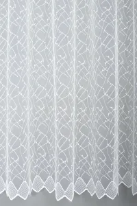 Záclona markizeta, Petra metráž, biela 150 cm