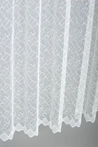 Záclona markizeta, Petra metráž, biela 150 cm