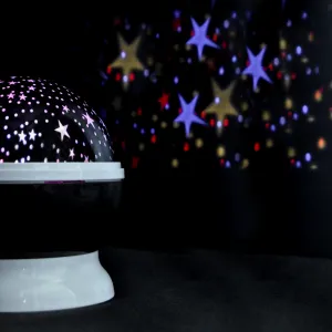 Solight LED projektor vianočná guľa, 9 režimov
