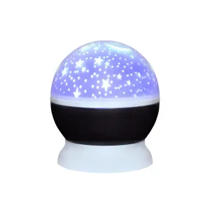 Solight LED projektor vianočná guľa, 9 režimov
