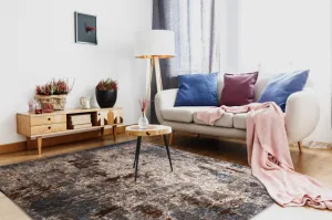 Koberec NAIN Ornament vintage 7700/51622 béžový / granátový /  terakota