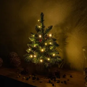 Nexos 65869 Vianočný stromček s osvetlením 90 cm, 50 LED