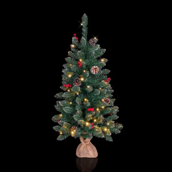 Nexos 65869 Vianočný stromček s osvetlením 90 cm, 50 LED