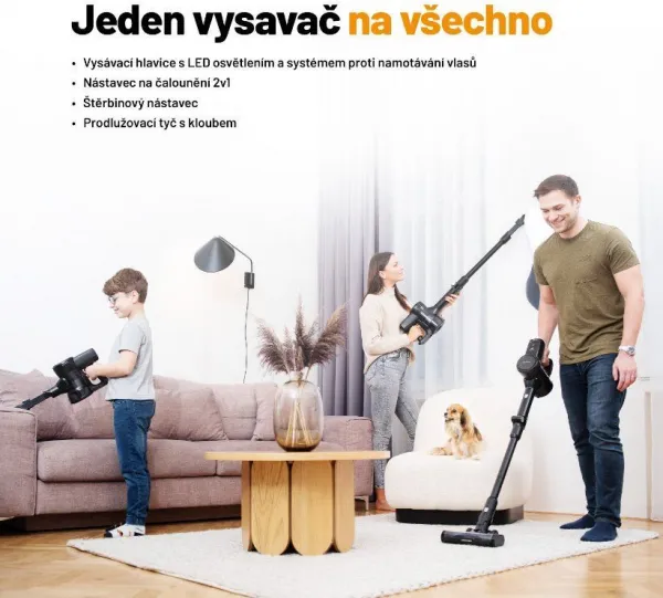 Lauben Tyčový vysávač Pet Plus 2v1 400BC