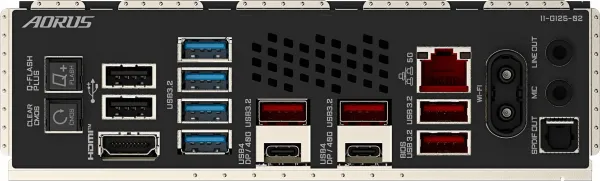 GIGABYTE MB Sc AM5 X870E AORUS MASTER, AMD X870, 4xDDR5, 2xHDMI, 2xThunderbolt, WiFi