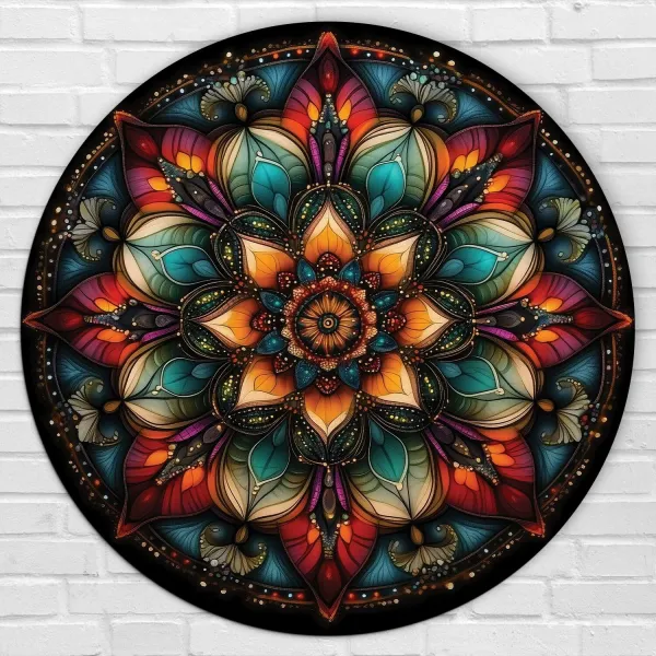 Farebný obraz - Mandala Svetla