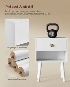 Nočný stolík LET655W01