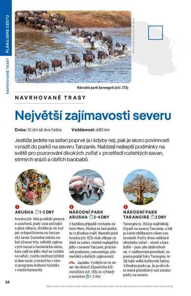 Severní Tanzanie a Zanzibar