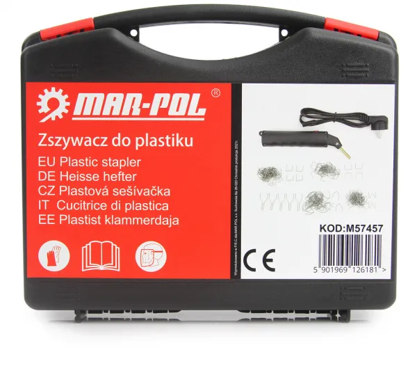 MARPOL Zváračka na plast, zošívačka plastov s LED svetlom