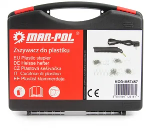 MARPOL Zváračka na plast, zošívačka plastov s LED svetlom