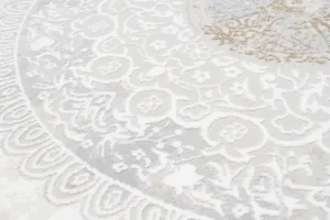 JemnývintagekoberecsbéžovýmiornamentmiŠírka:80cm|Dĺžka:150cm56546_115383