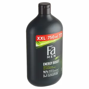 Fa Men Sport Energy Boost sprchový gél a pena do kúpeľa 3v1 s vôňou guarany 750 ml
