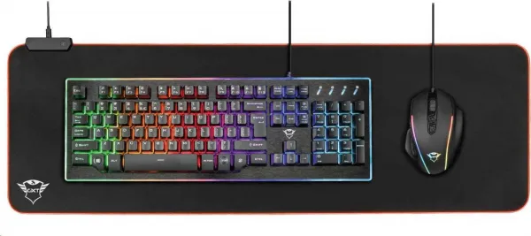 TRUST GXT 764 Glide-Flex XXL RGB podsvietená flexibilná podložka pod myš