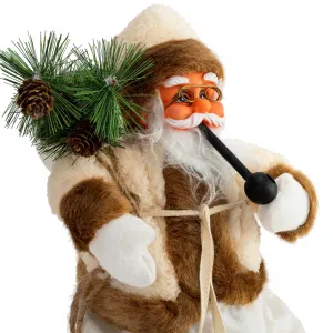 Tutumi Figúrka Santa Clausa a Mikuláša 44 cm biela