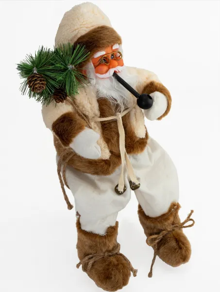 Tutumi Figúrka Santa Clausa a Mikuláša 44 cm biela