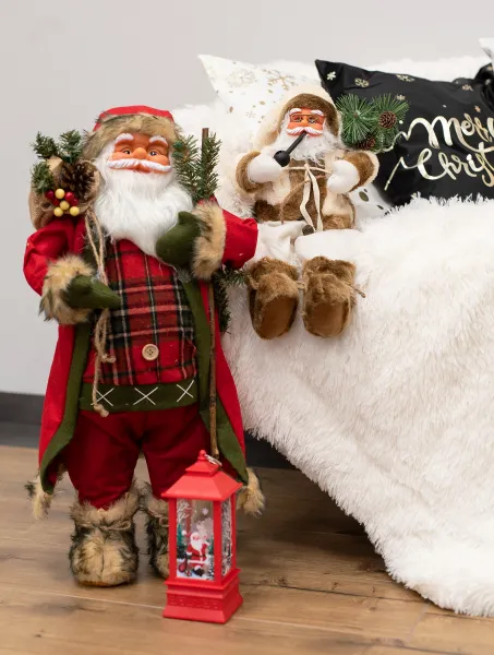 Tutumi Figúrka Santa Clausa a Mikuláša 44 cm biela