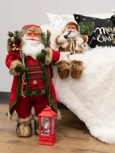 Tutumi Figúrka Santa Clausa a Mikuláša 44 cm biela