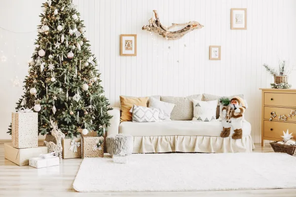 Tutumi Figúrka Santa Clausa a Mikuláša 44 cm biela
