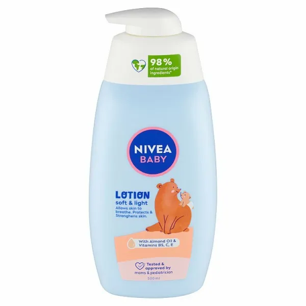 Nivea Baby Ľahké telové mlieko 500 ml